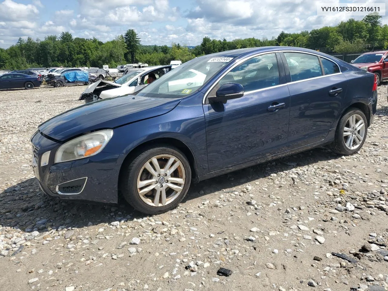 YV1612FS3D1216611 2013 Volvo S60 T5