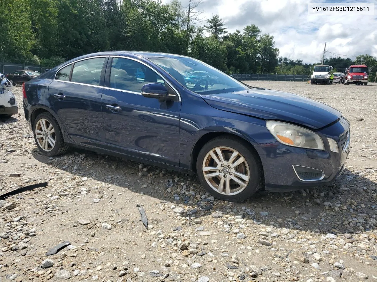 YV1612FS3D1216611 2013 Volvo S60 T5