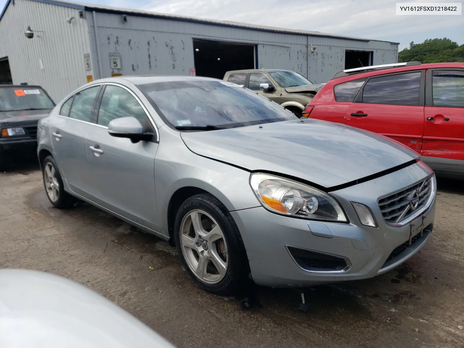 2013 Volvo S60 T5 VIN: YV1612FSXD1218422 Lot: 66696984