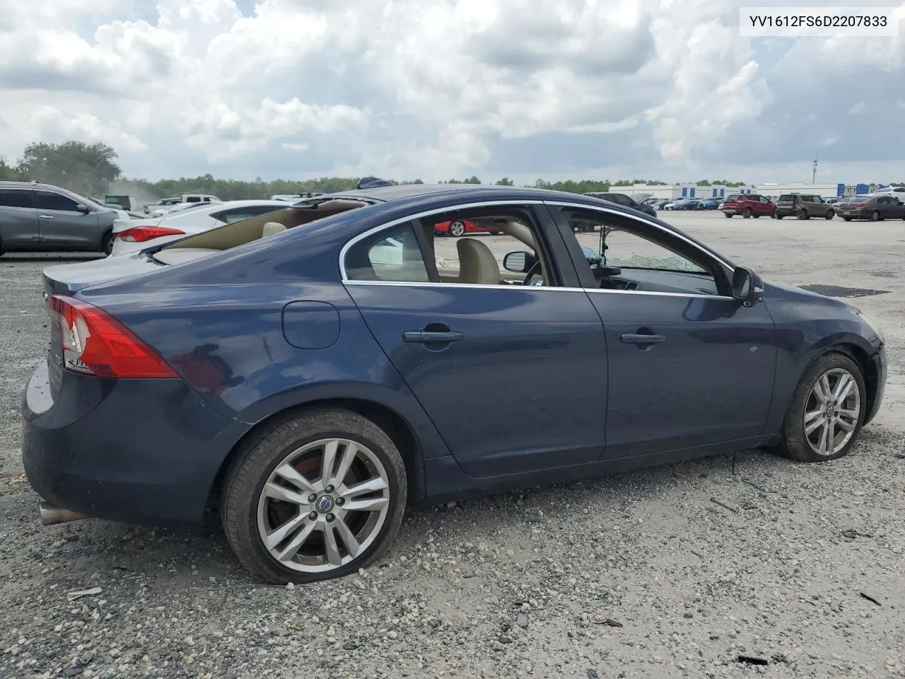 YV1612FS6D2207833 2013 Volvo S60 T5