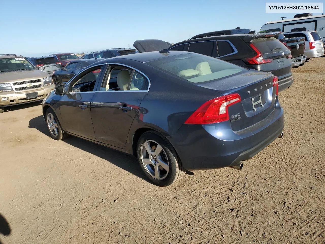 2013 Volvo S60 T5 VIN: YV1612FH8D2218644 Lot: 68516724