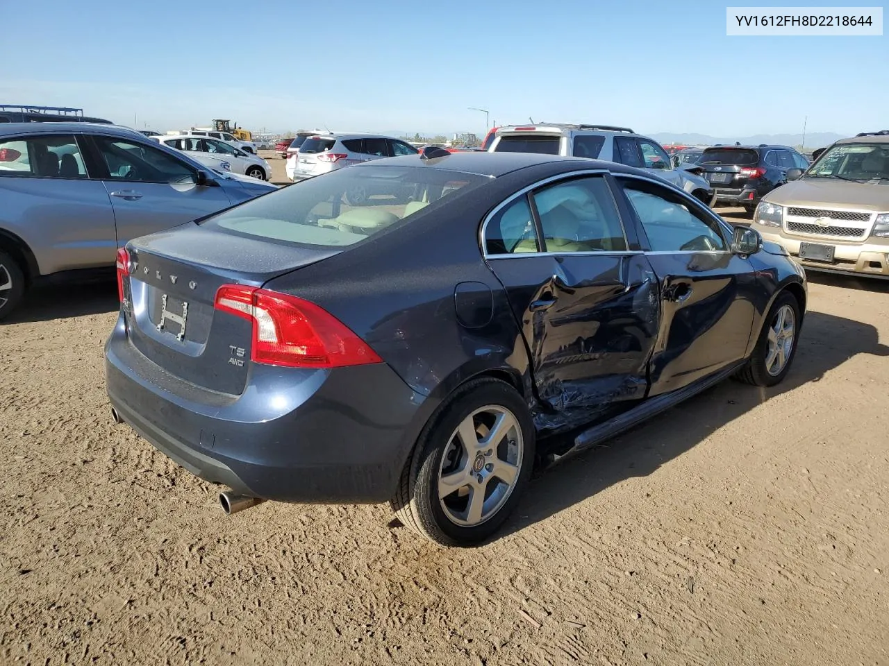 YV1612FH8D2218644 2013 Volvo S60 T5