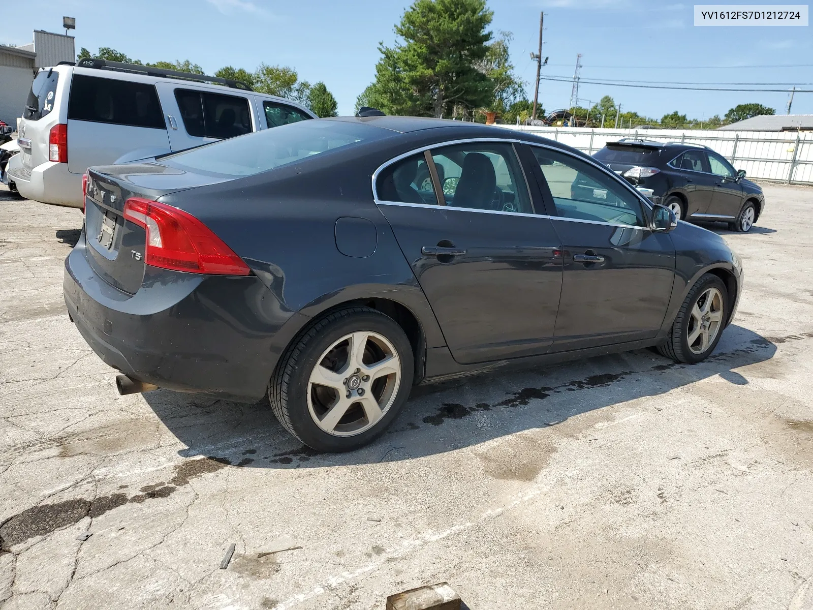 2013 Volvo S60 T5 VIN: YV1612FS7D1212724 Lot: 68556774