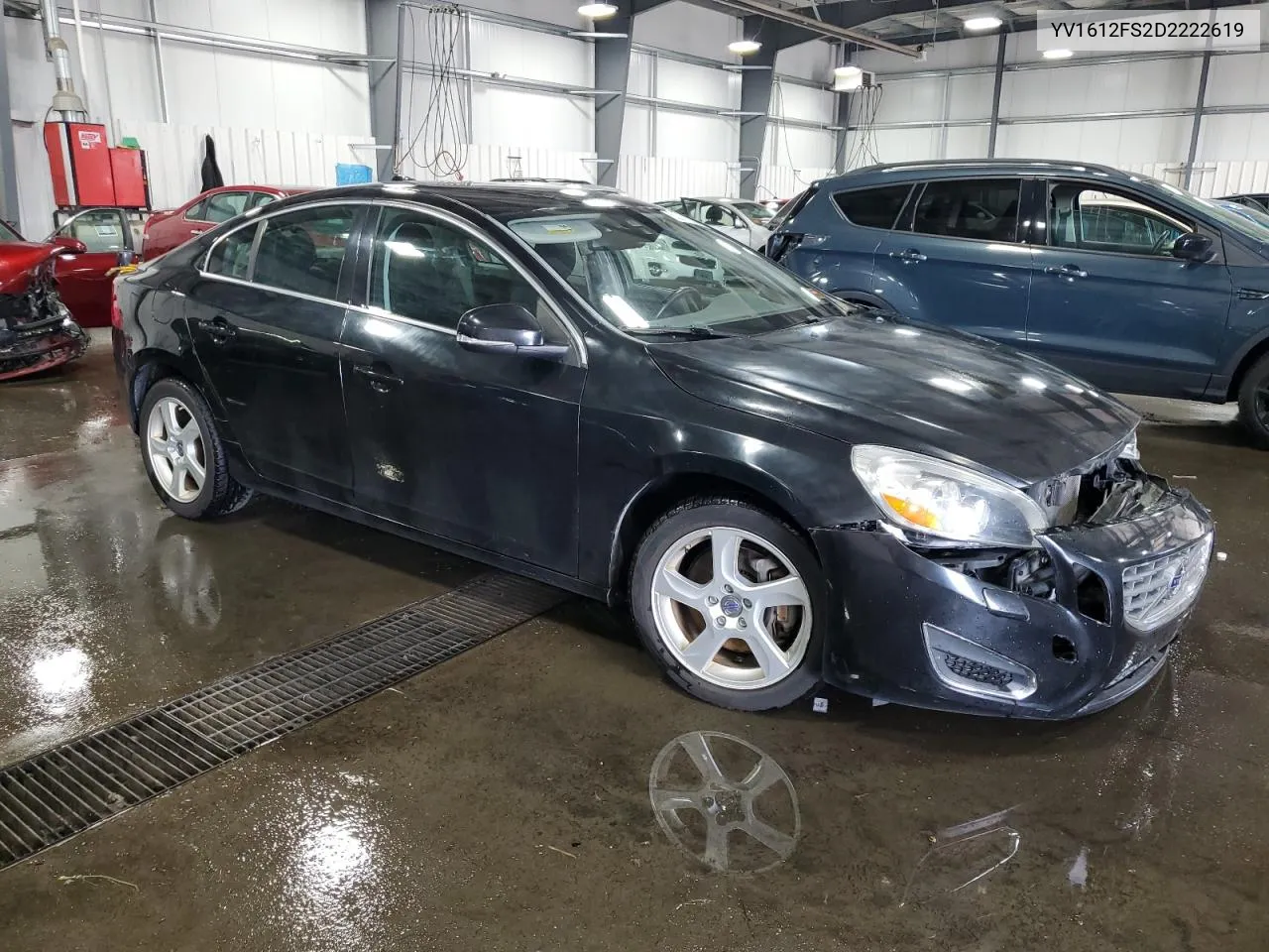 2013 Volvo S60 T5 VIN: YV1612FS2D2222619 Lot: 69811024