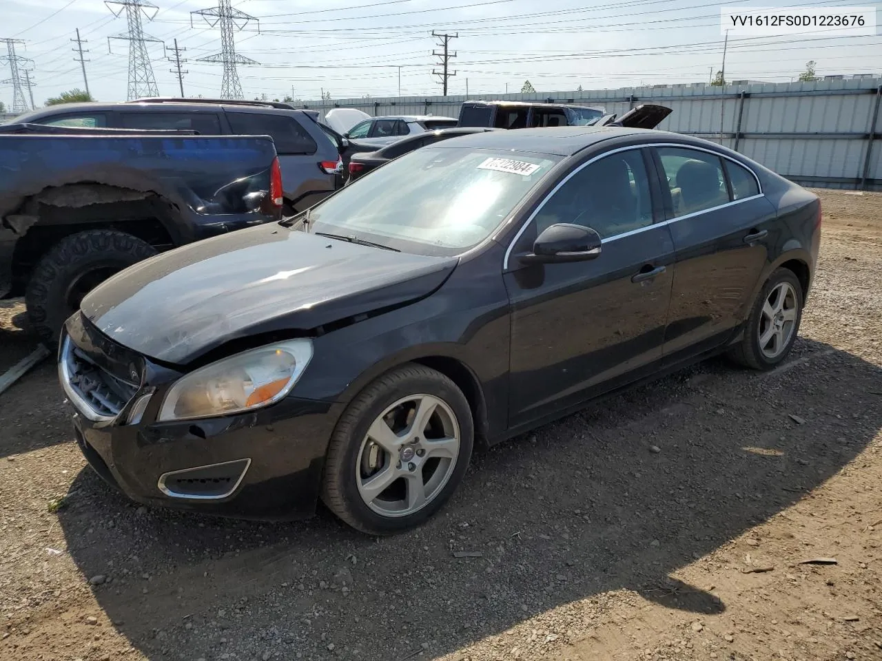 2013 Volvo S60 T5 VIN: YV1612FS0D1223676 Lot: 70322984