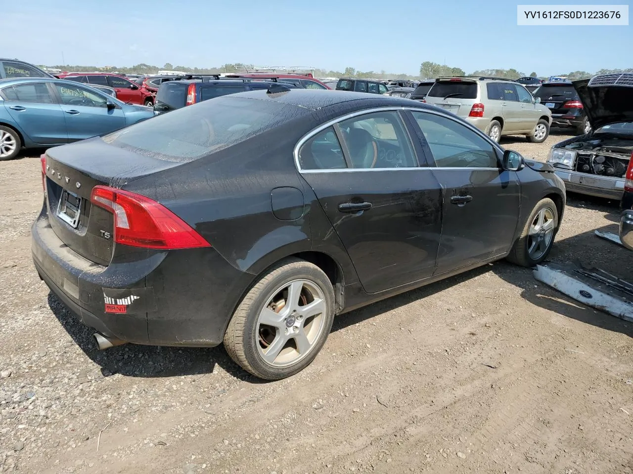 2013 Volvo S60 T5 VIN: YV1612FS0D1223676 Lot: 70322984