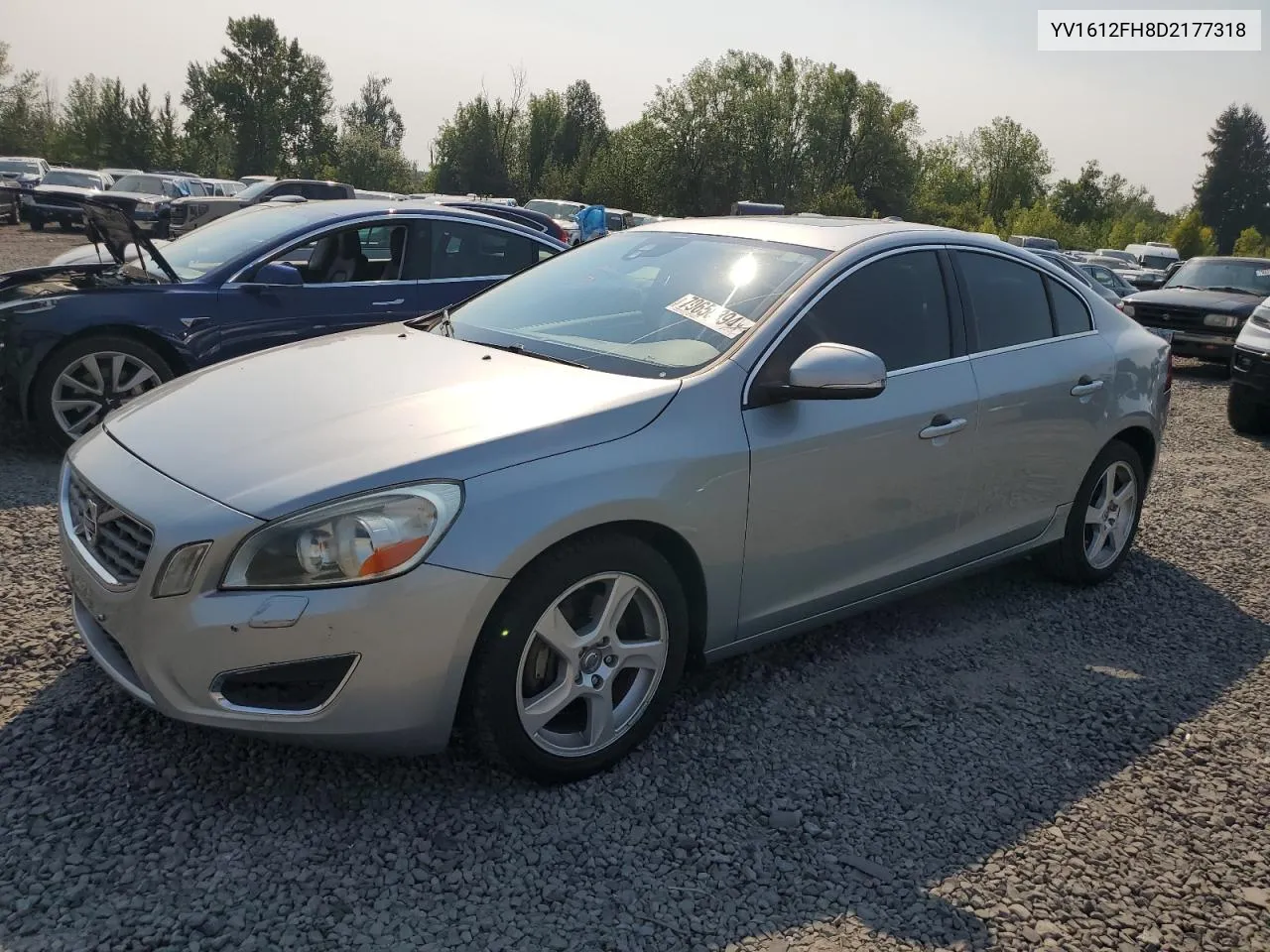 YV1612FH8D2177318 2013 Volvo S60 T5