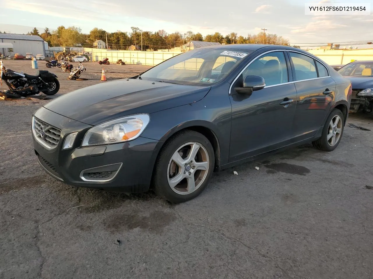 2013 Volvo S60 T5 VIN: YV1612FS6D1219454 Lot: 71277354