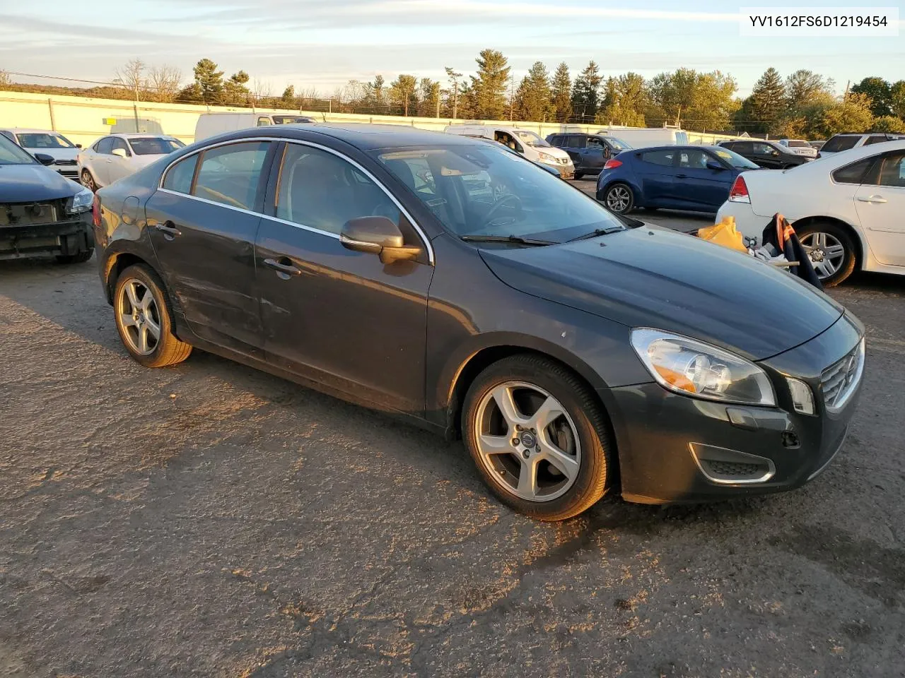 2013 Volvo S60 T5 VIN: YV1612FS6D1219454 Lot: 71277354