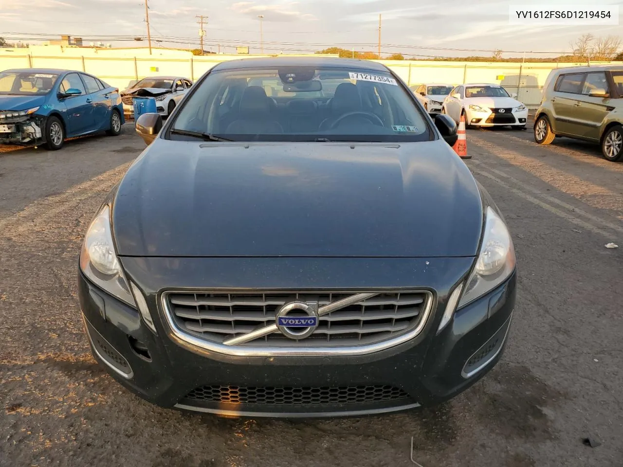 2013 Volvo S60 T5 VIN: YV1612FS6D1219454 Lot: 71277354