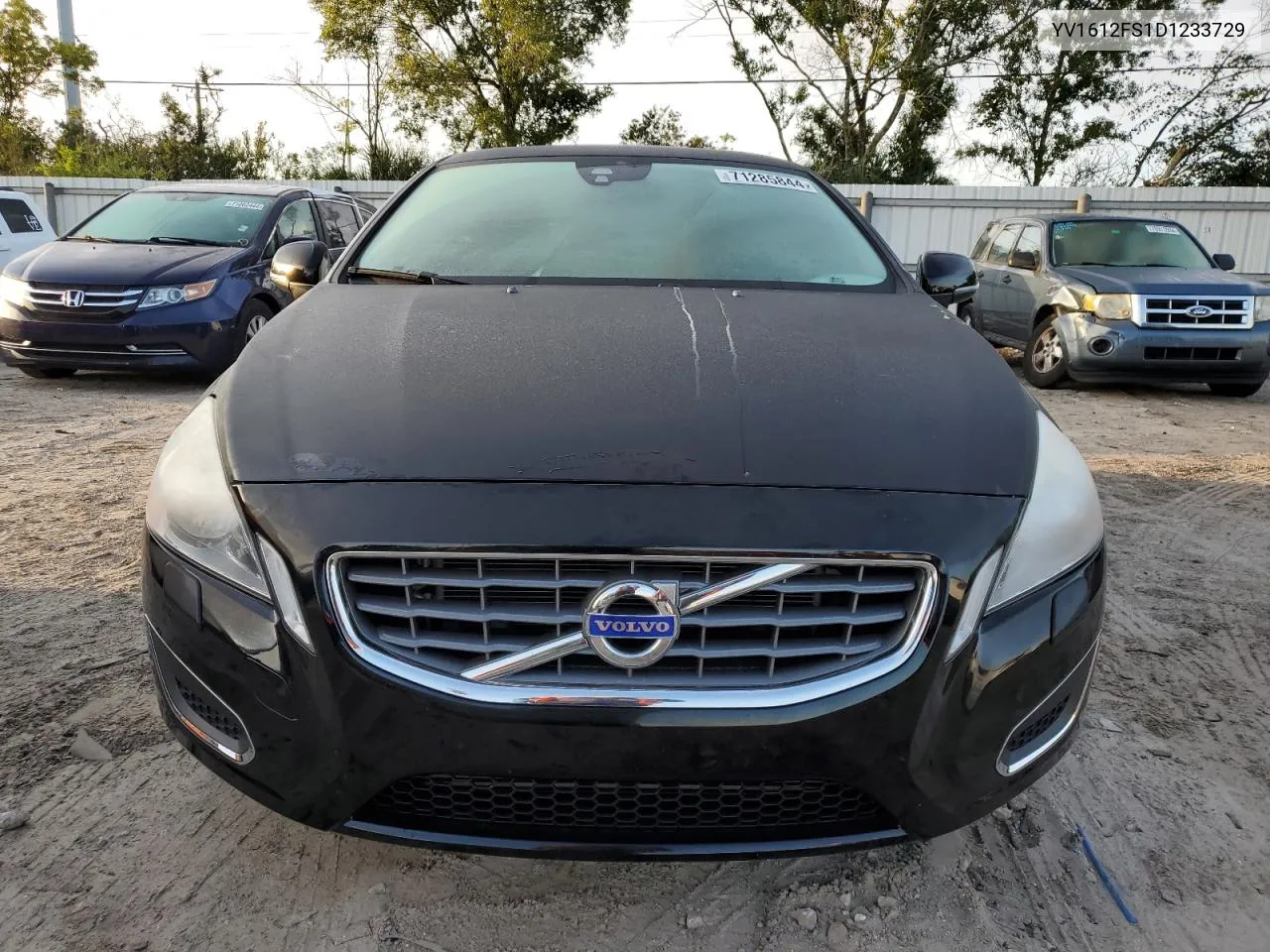 2013 Volvo S60 T5 VIN: YV1612FS1D1233729 Lot: 71285844