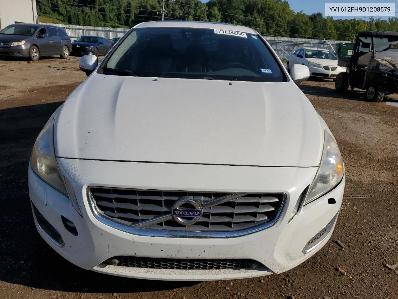 2013 Volvo S60 T5 VIN: YV1612FH9D1208579 Lot: 71634094