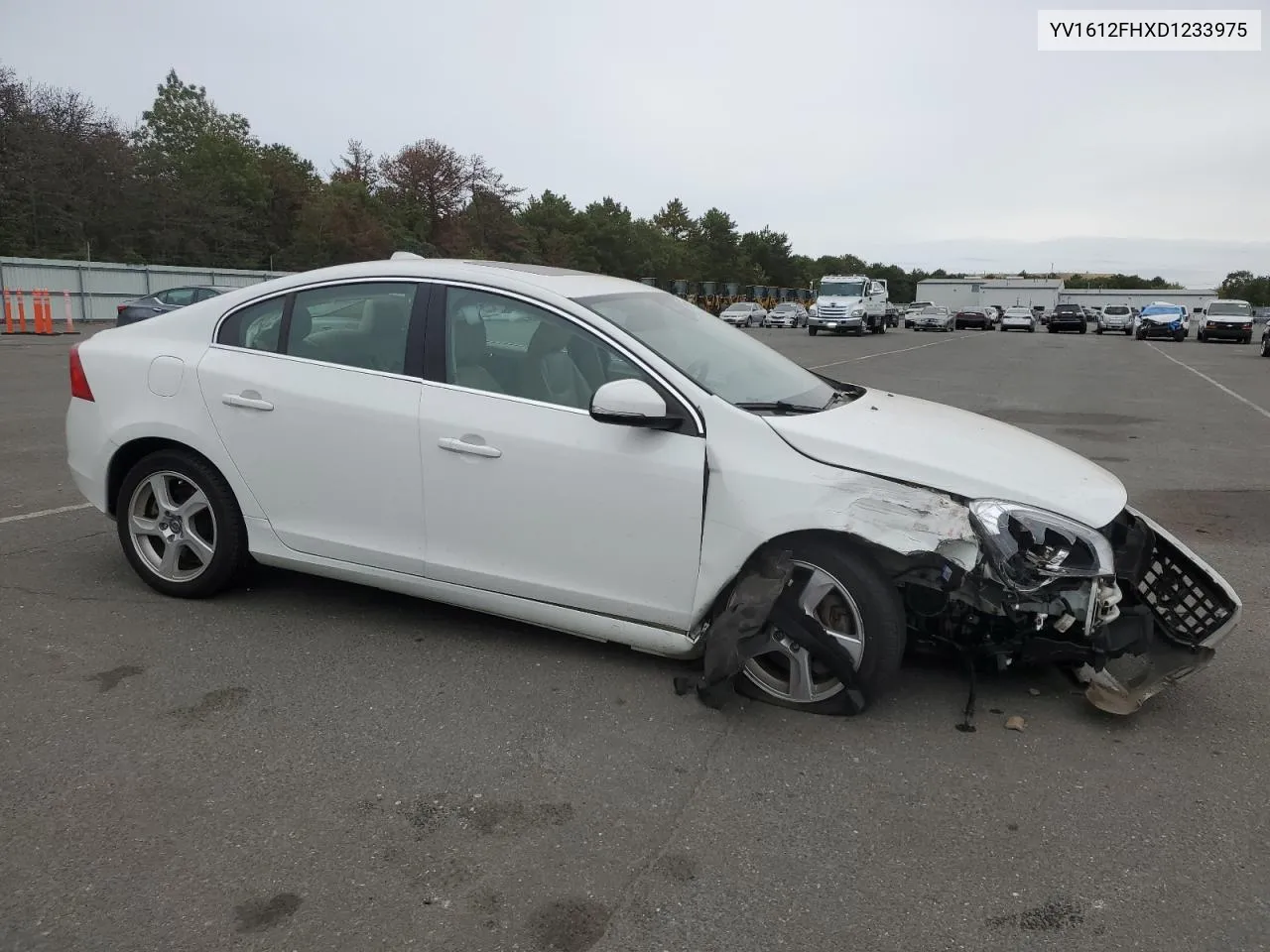 2013 Volvo S60 T5 VIN: YV1612FHXD1233975 Lot: 71764194