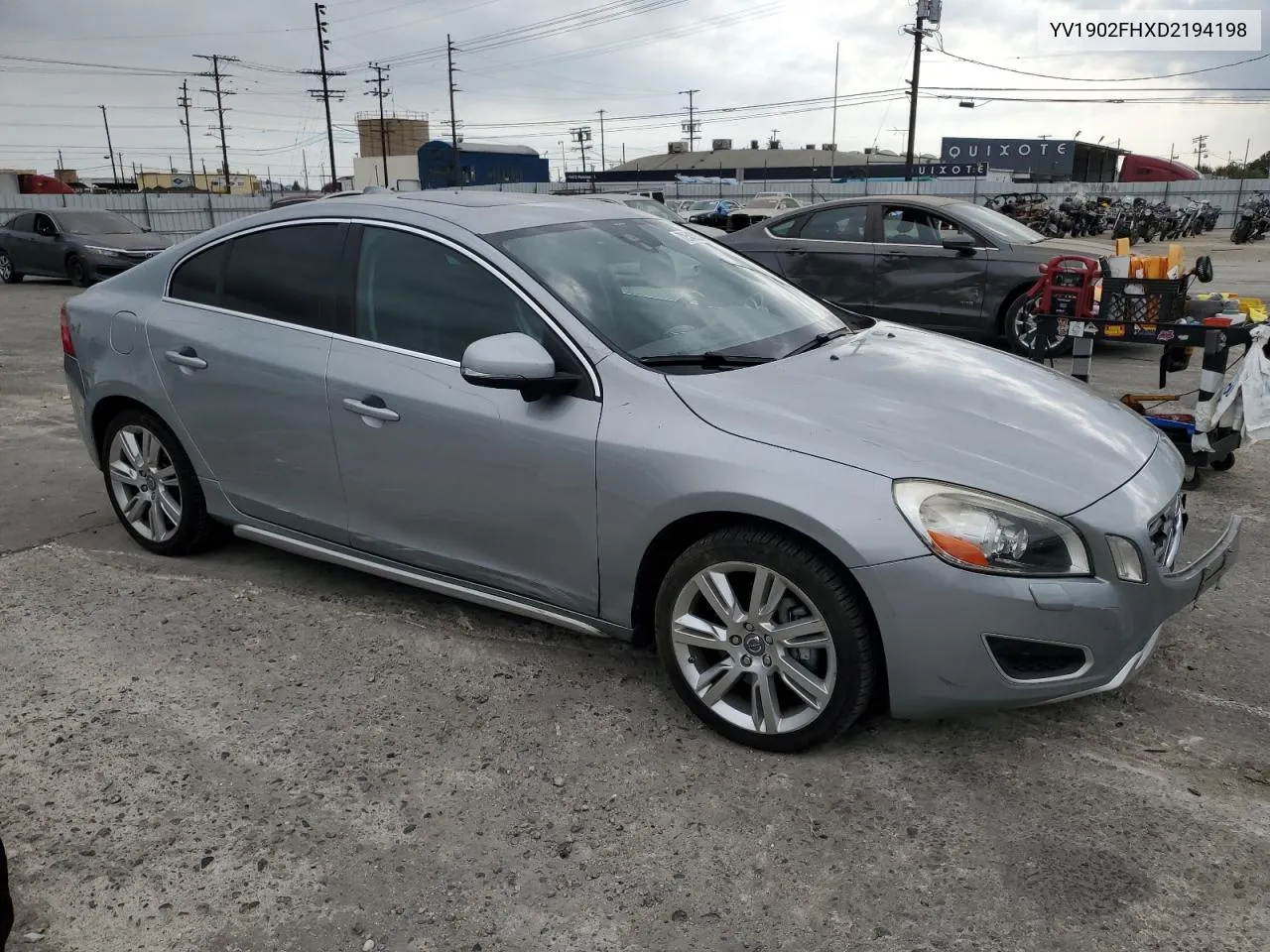 2013 Volvo S60 T6 VIN: YV1902FHXD2194198 Lot: 72545924