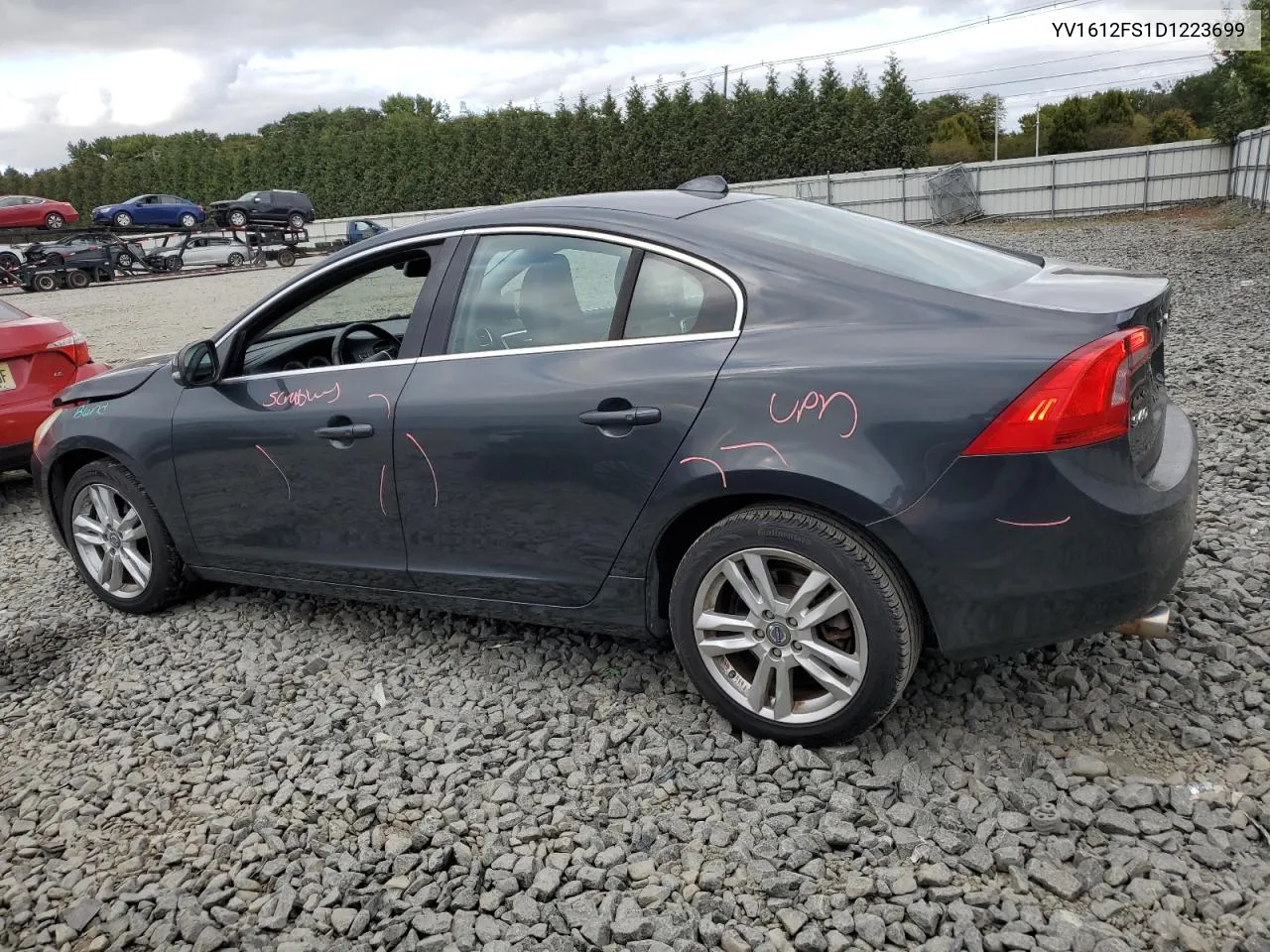 YV1612FS1D1223699 2013 Volvo S60 T5