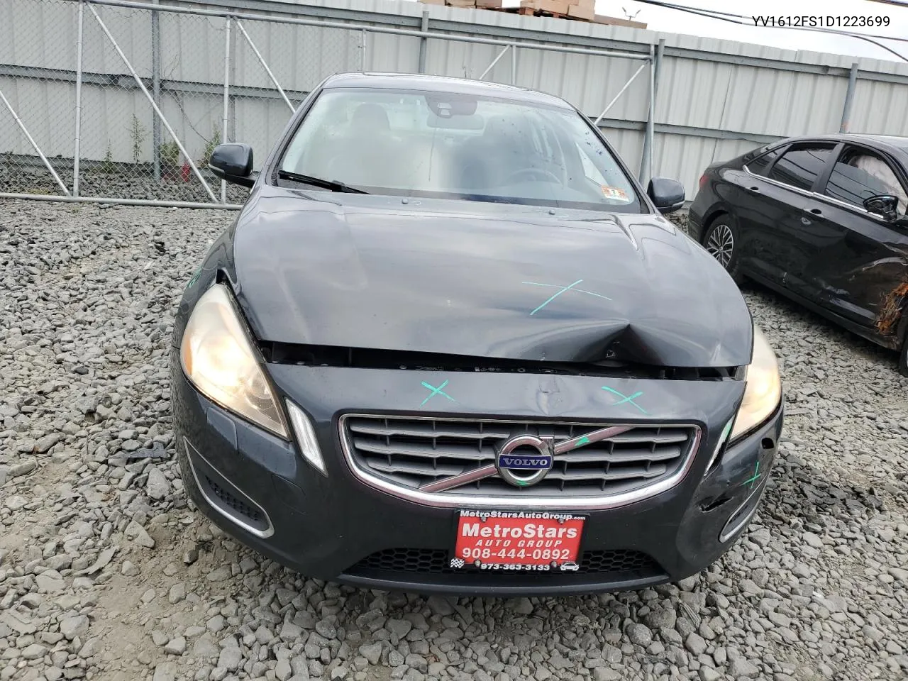 2013 Volvo S60 T5 VIN: YV1612FS1D1223699 Lot: 72904504