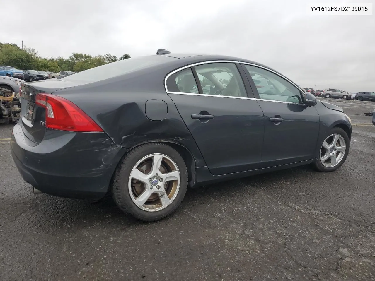 2013 Volvo S60 T5 VIN: YV1612FS7D2199015 Lot: 73253354