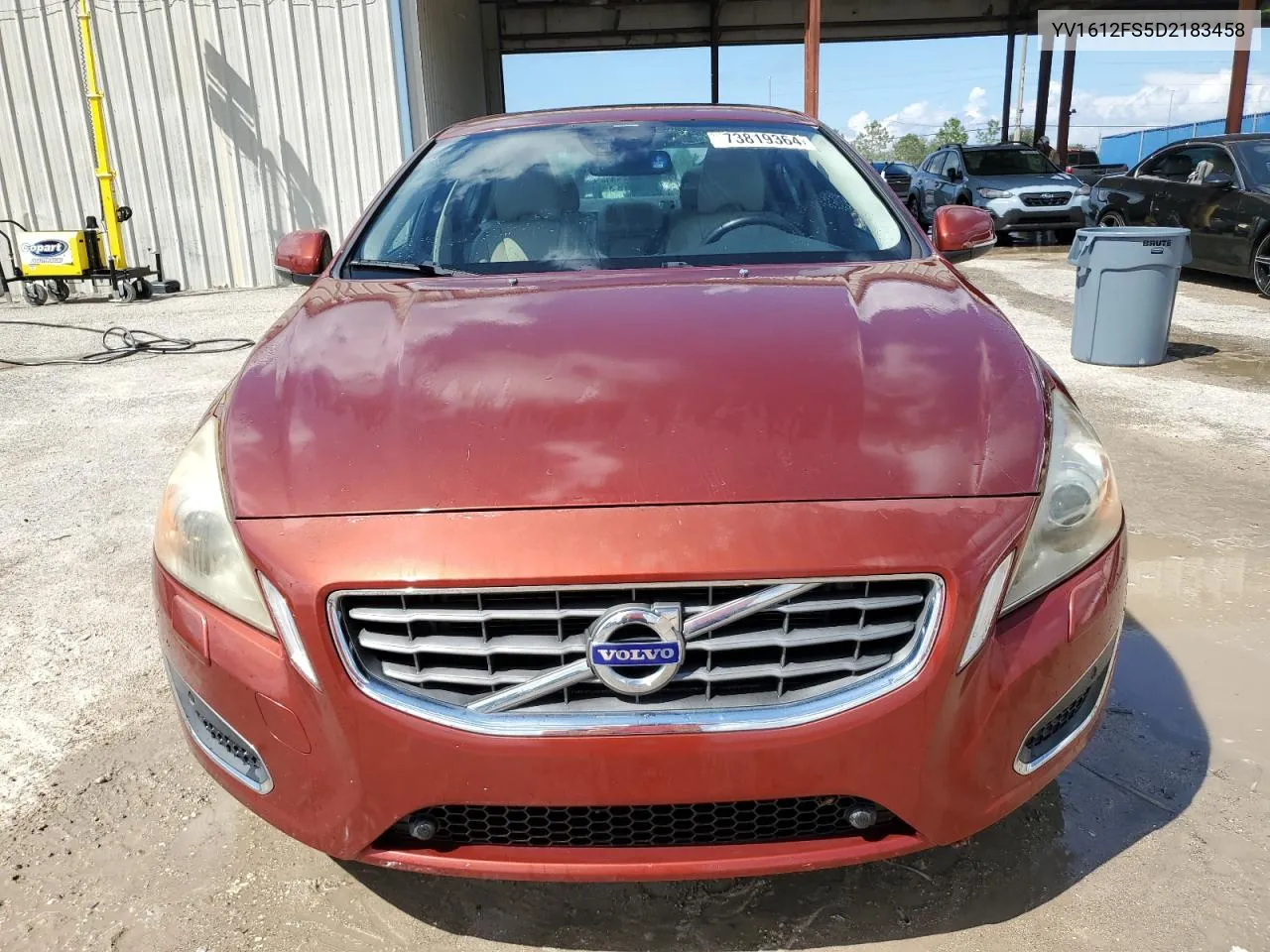 2013 Volvo S60 T5 VIN: YV1612FS5D2183458 Lot: 73819364