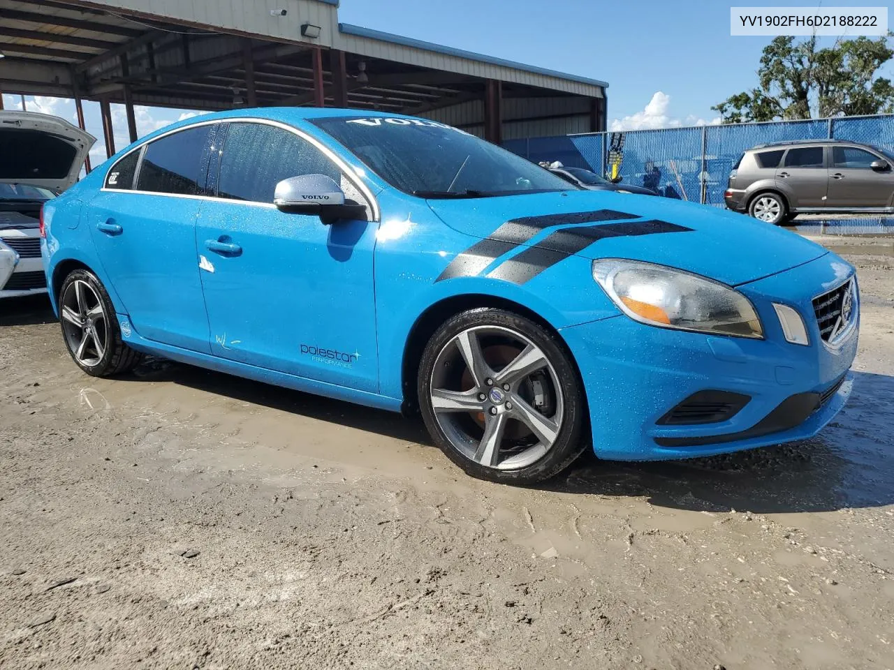 2013 Volvo S60 T6 VIN: YV1902FH6D2188222 Lot: 73828524