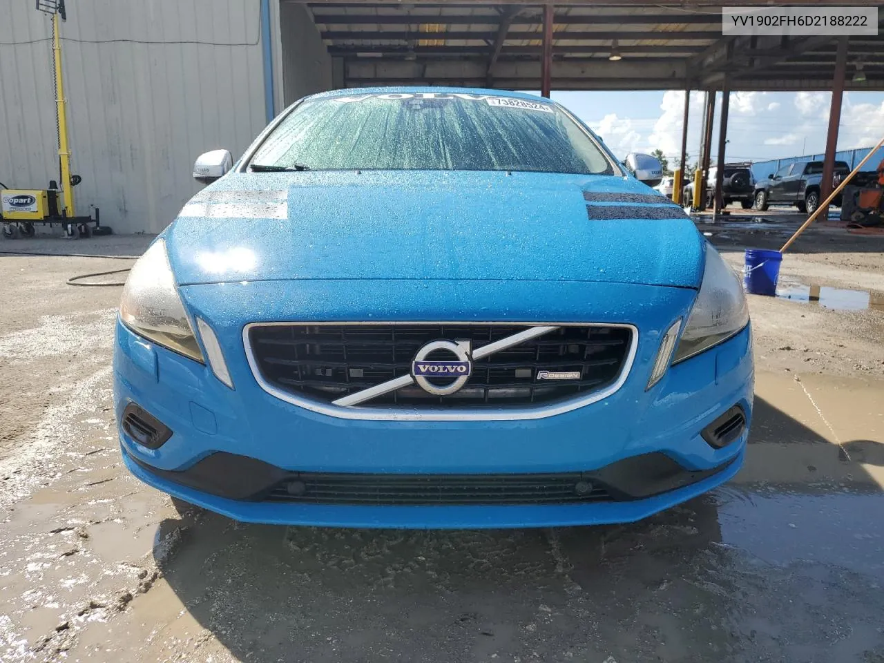 2013 Volvo S60 T6 VIN: YV1902FH6D2188222 Lot: 73828524