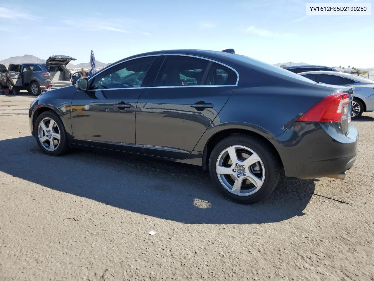 2013 Volvo S60 T5 VIN: YV1612FS5D2190250 Lot: 74623444