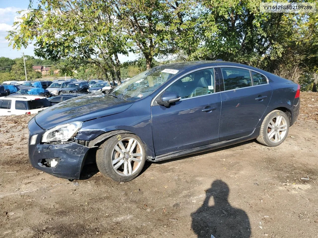 YV1612FS5D2189289 2013 Volvo S60 T5