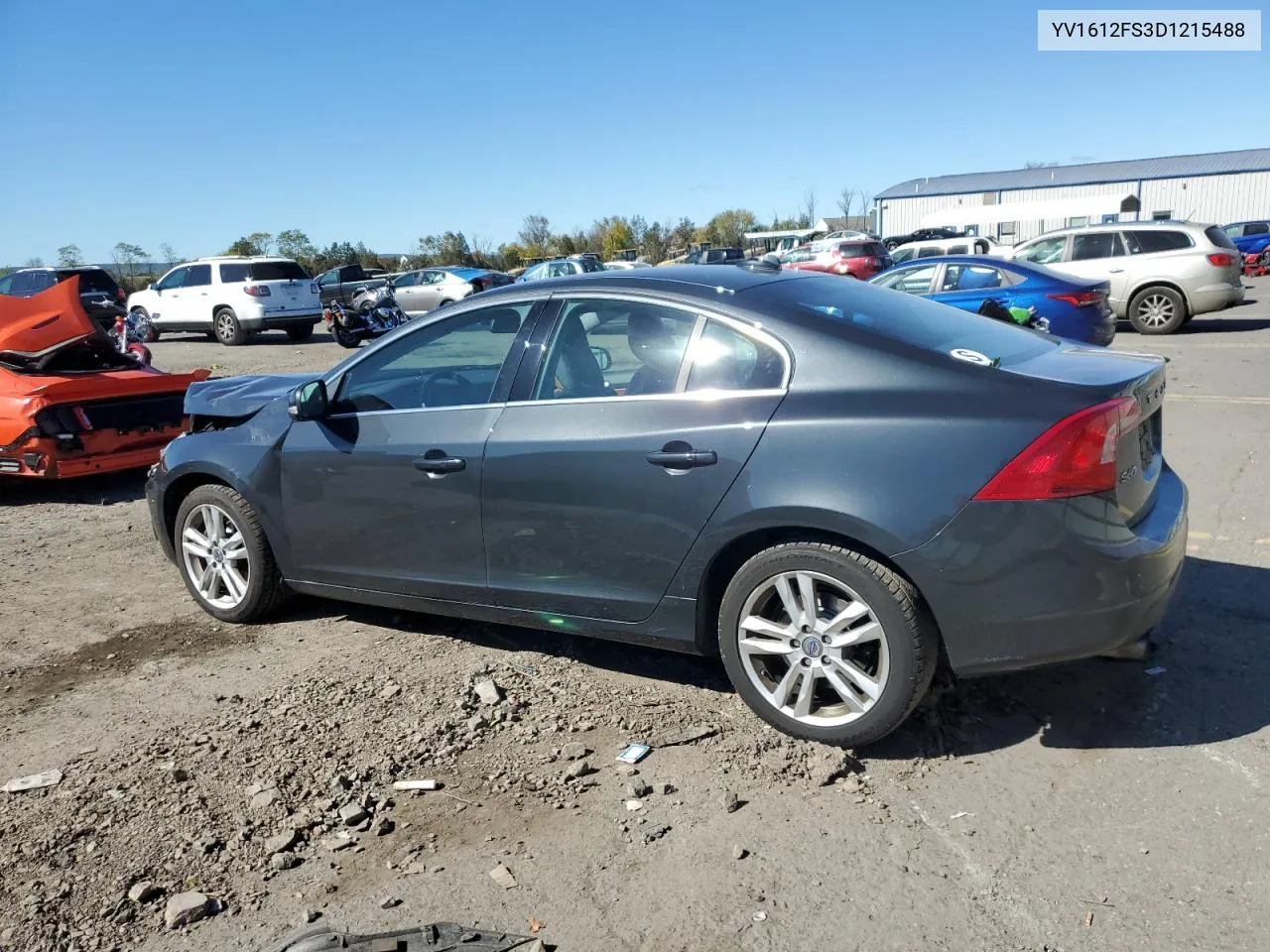 2013 Volvo S60 T5 VIN: YV1612FS3D1215488 Lot: 75321184