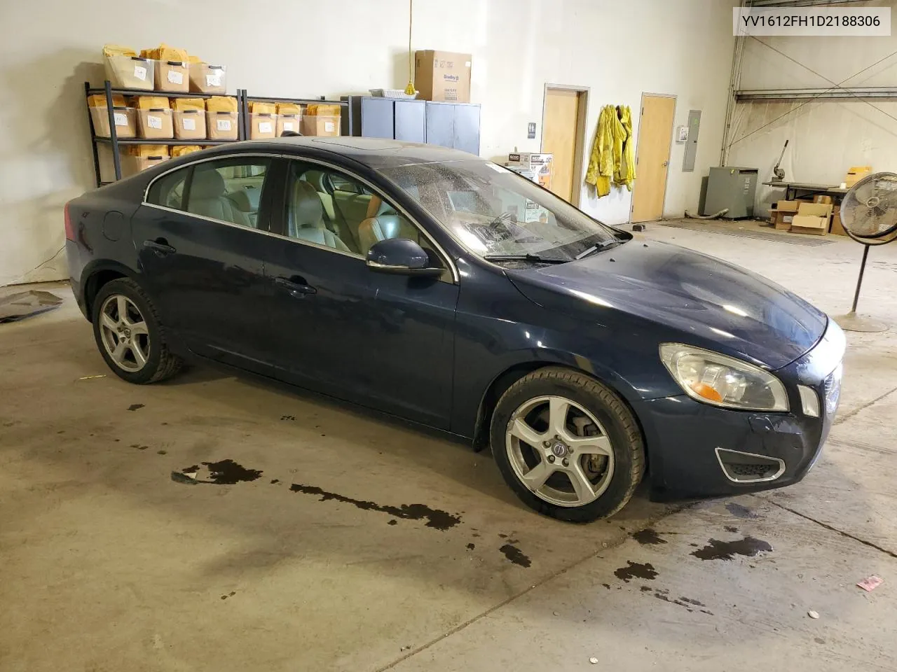 2013 Volvo S60 T5 VIN: YV1612FH1D2188306 Lot: 75999154