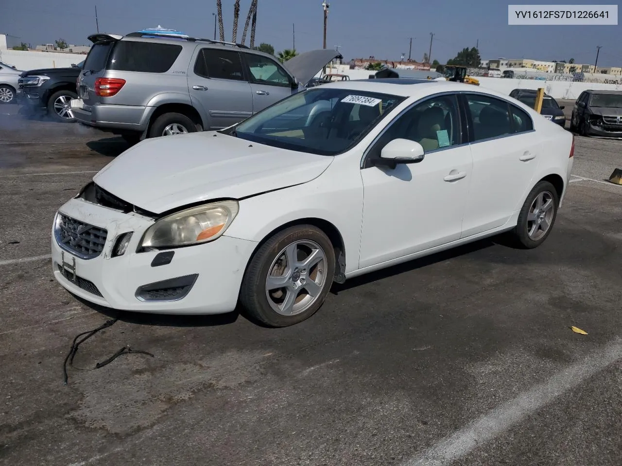 2013 Volvo S60 T5 VIN: YV1612FS7D1226641 Lot: 76097384