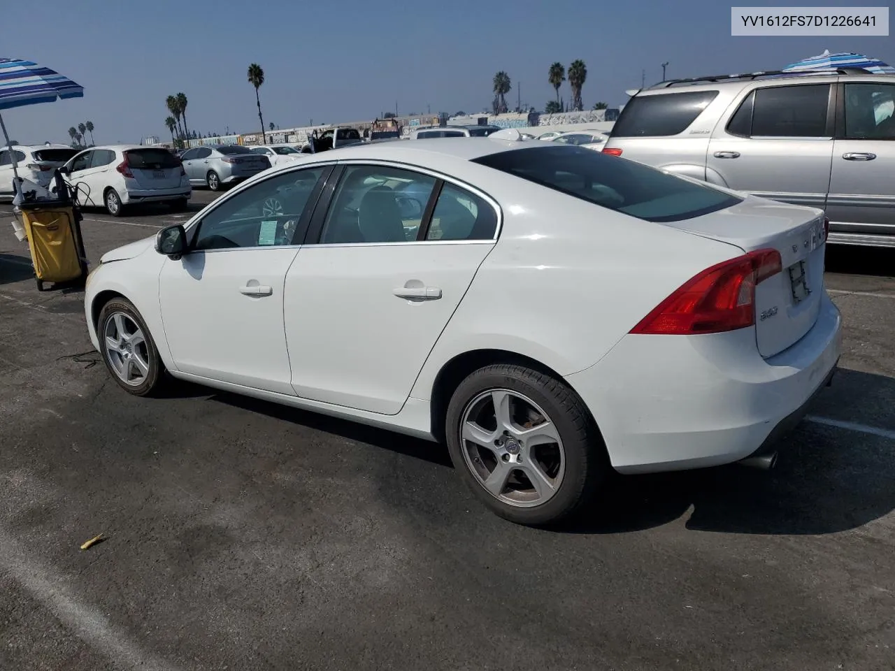 2013 Volvo S60 T5 VIN: YV1612FS7D1226641 Lot: 76097384