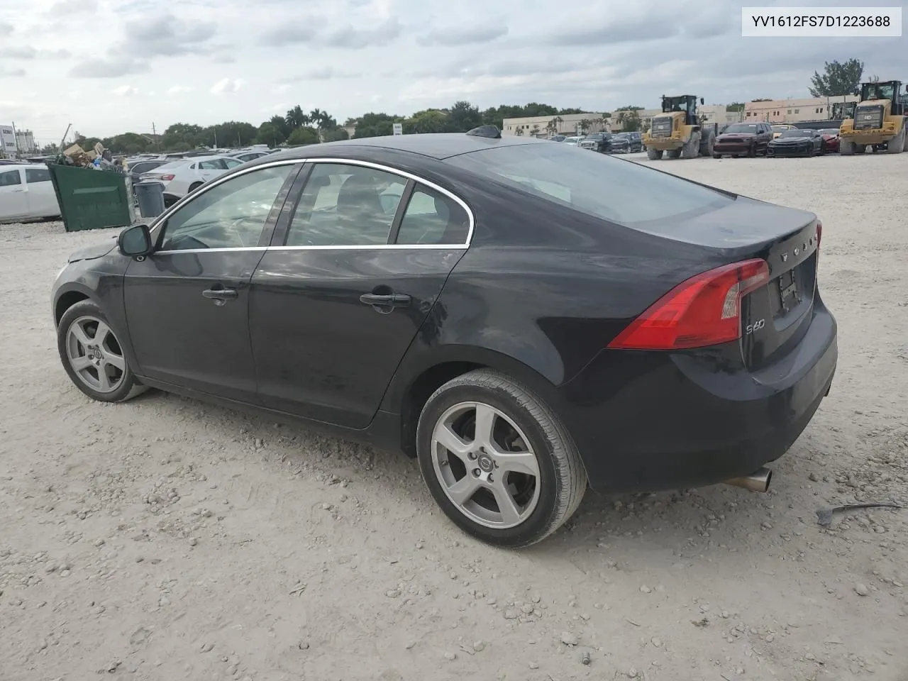 2013 Volvo S60 T5 VIN: YV1612FS7D1223688 Lot: 76280354