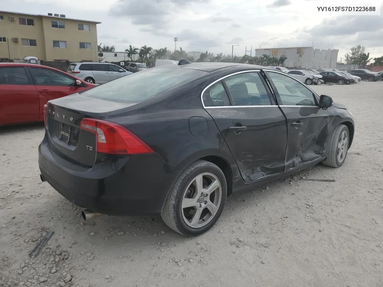 2013 Volvo S60 T5 VIN: YV1612FS7D1223688 Lot: 76280354