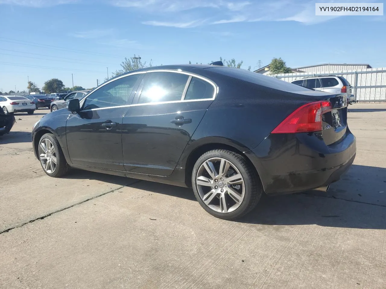 2013 Volvo S60 T6 VIN: YV1902FH4D2194164 Lot: 77129204