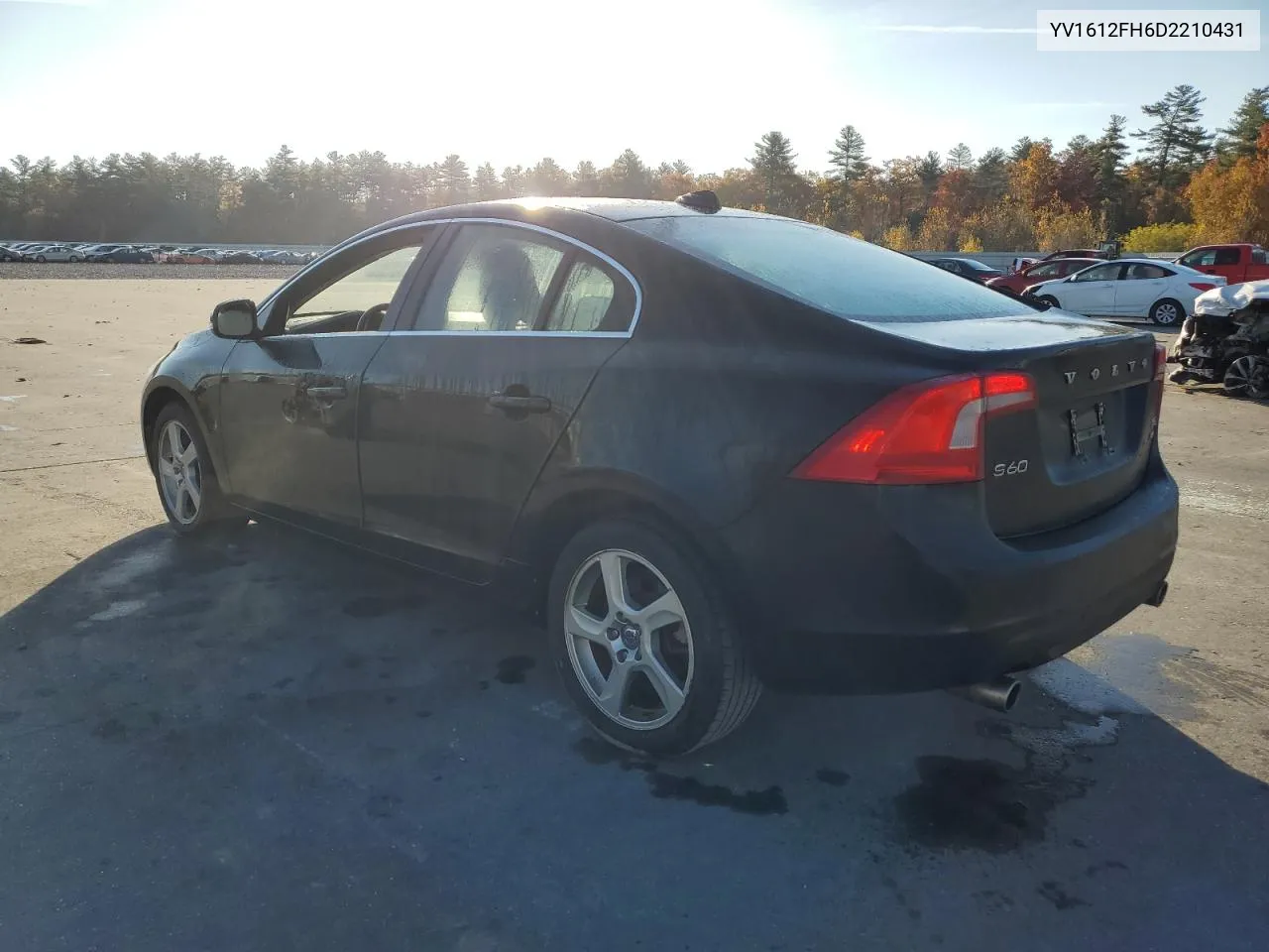 YV1612FH6D2210431 2013 Volvo S60 T5