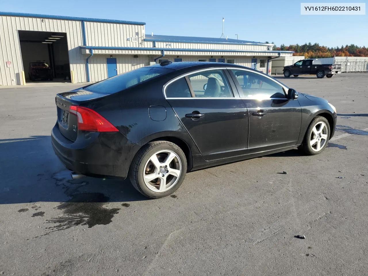 2013 Volvo S60 T5 VIN: YV1612FH6D2210431 Lot: 77197724