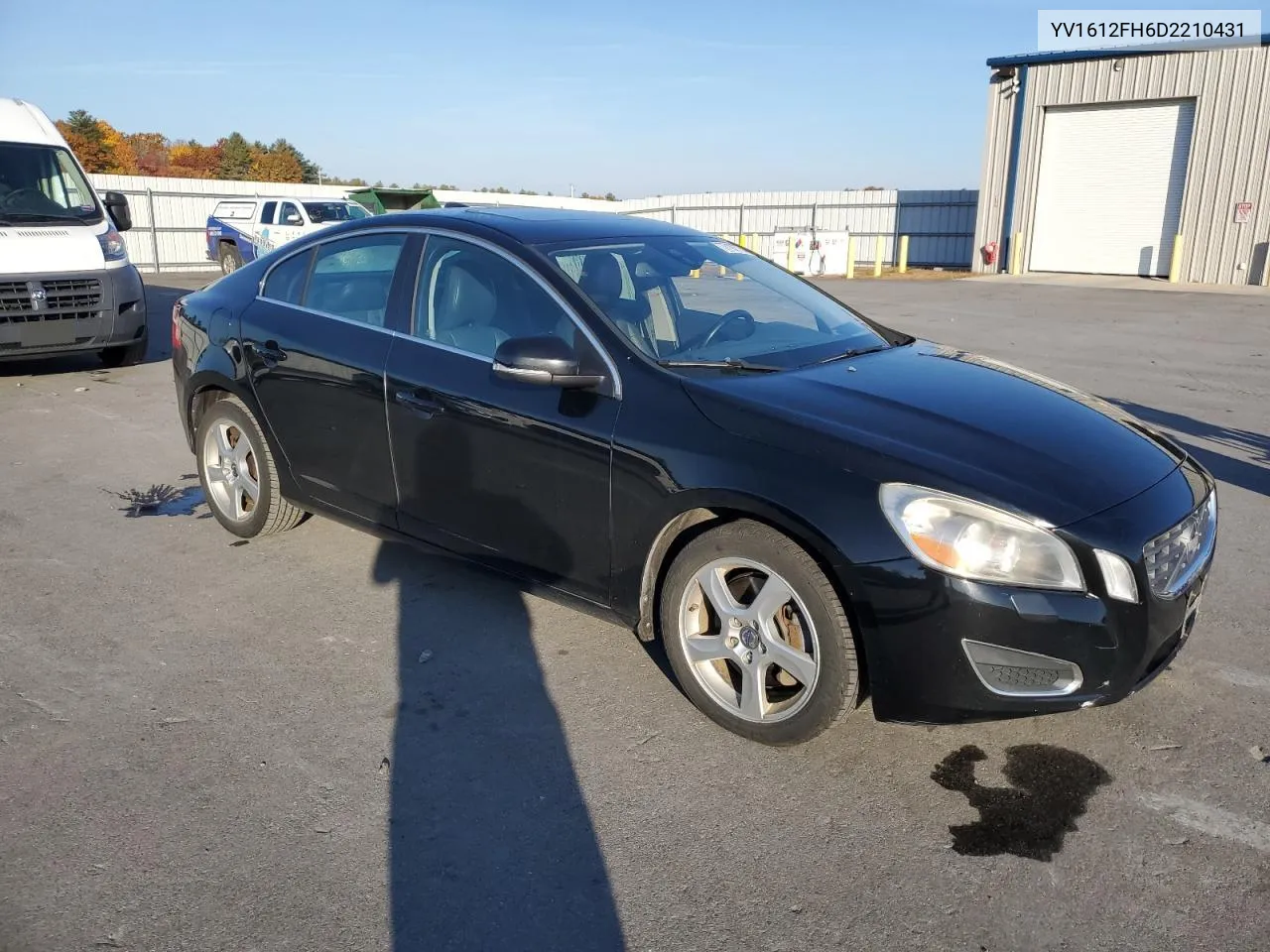 2013 Volvo S60 T5 VIN: YV1612FH6D2210431 Lot: 77197724