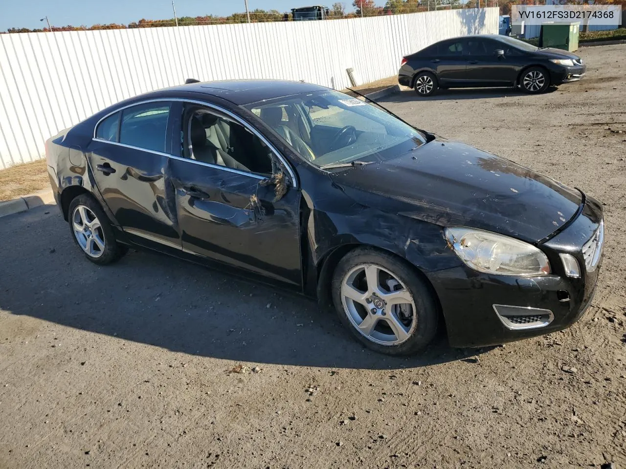 YV1612FS3D2174368 2013 Volvo S60 T5