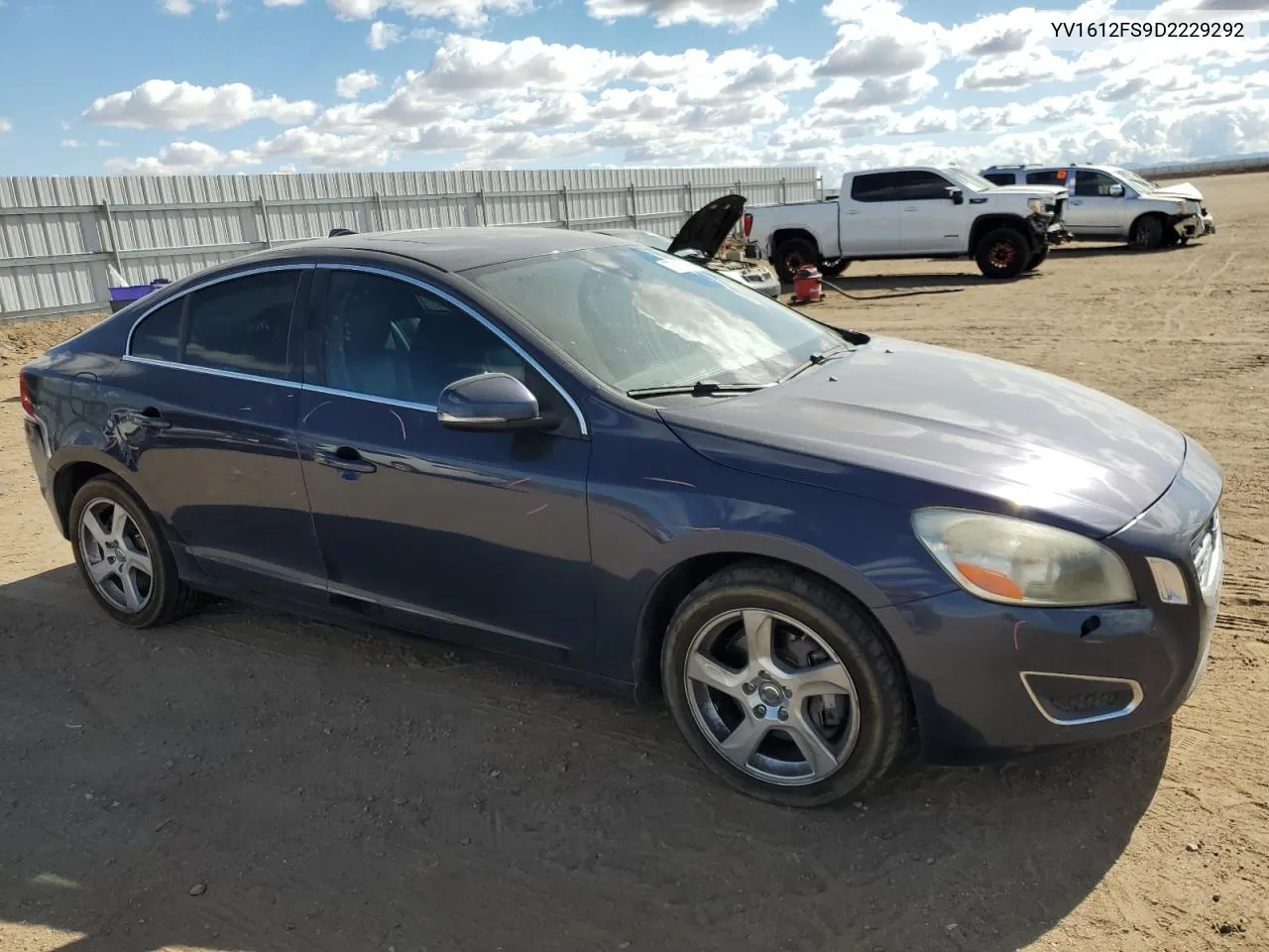 2013 Volvo S60 T5 VIN: YV1612FS9D2229292 Lot: 77913964