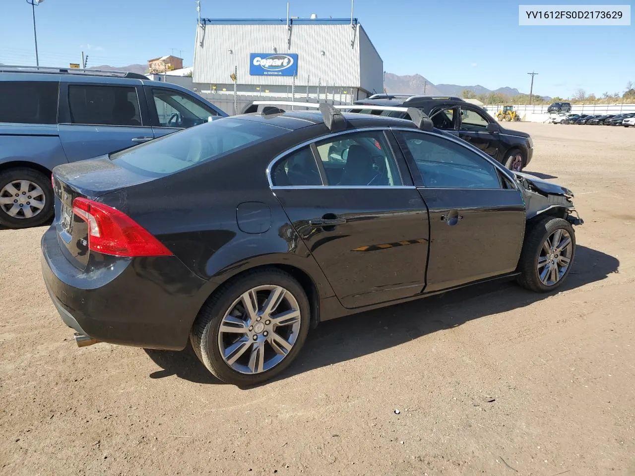 YV1612FS0D2173629 2013 Volvo S60 T5