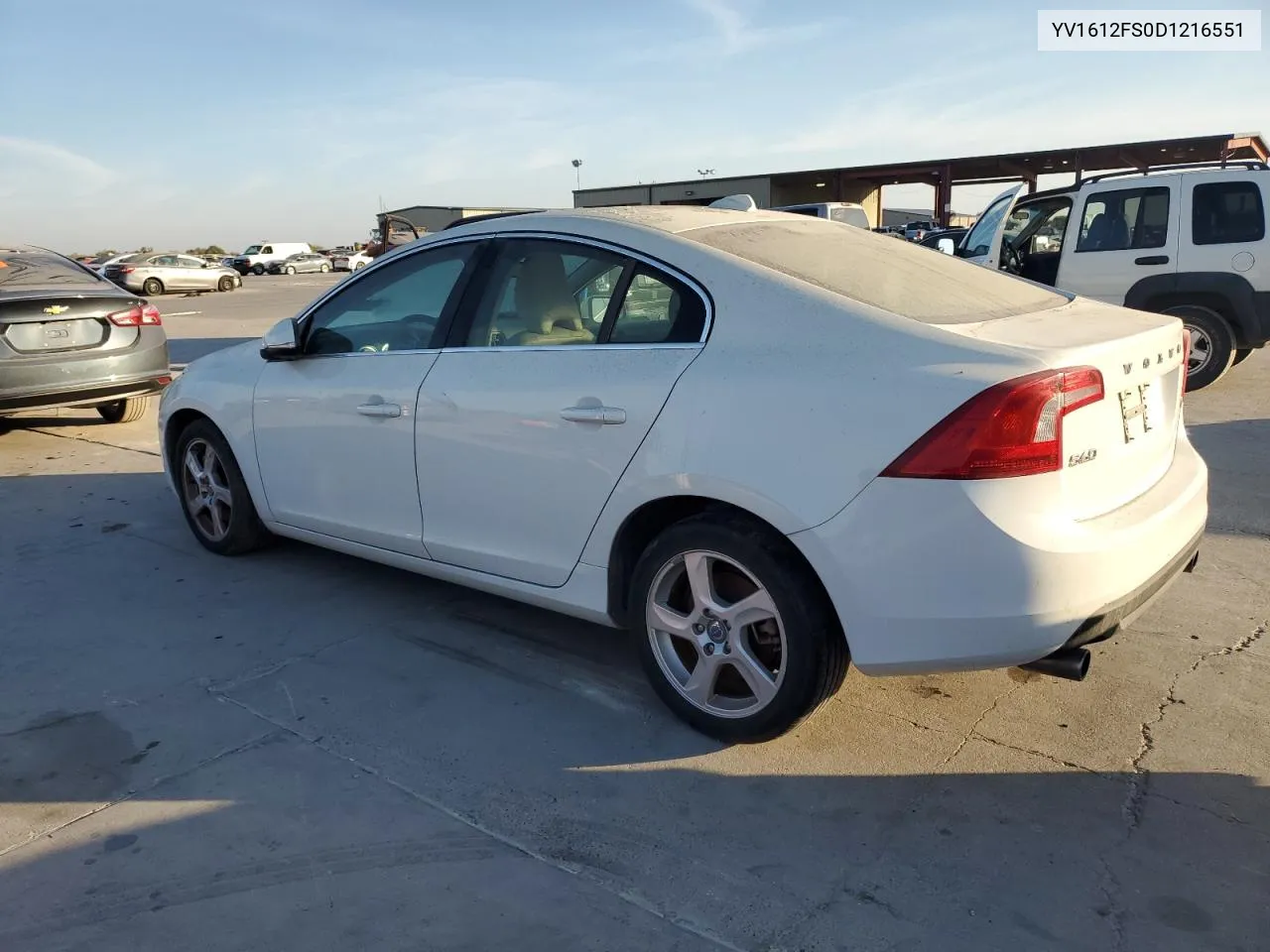 2013 Volvo S60 T5 VIN: YV1612FS0D1216551 Lot: 78149734