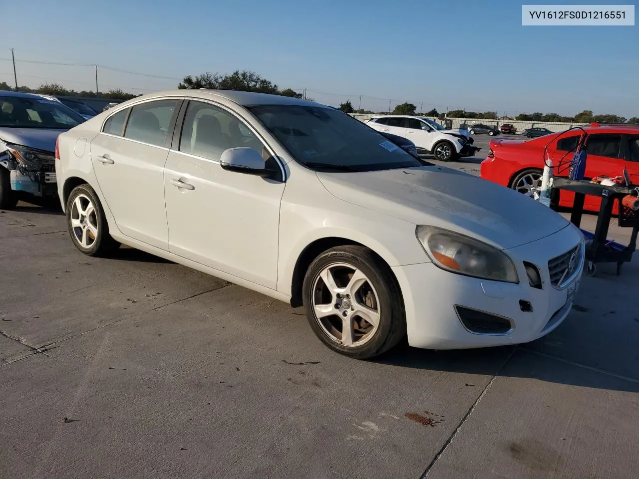 2013 Volvo S60 T5 VIN: YV1612FS0D1216551 Lot: 78149734