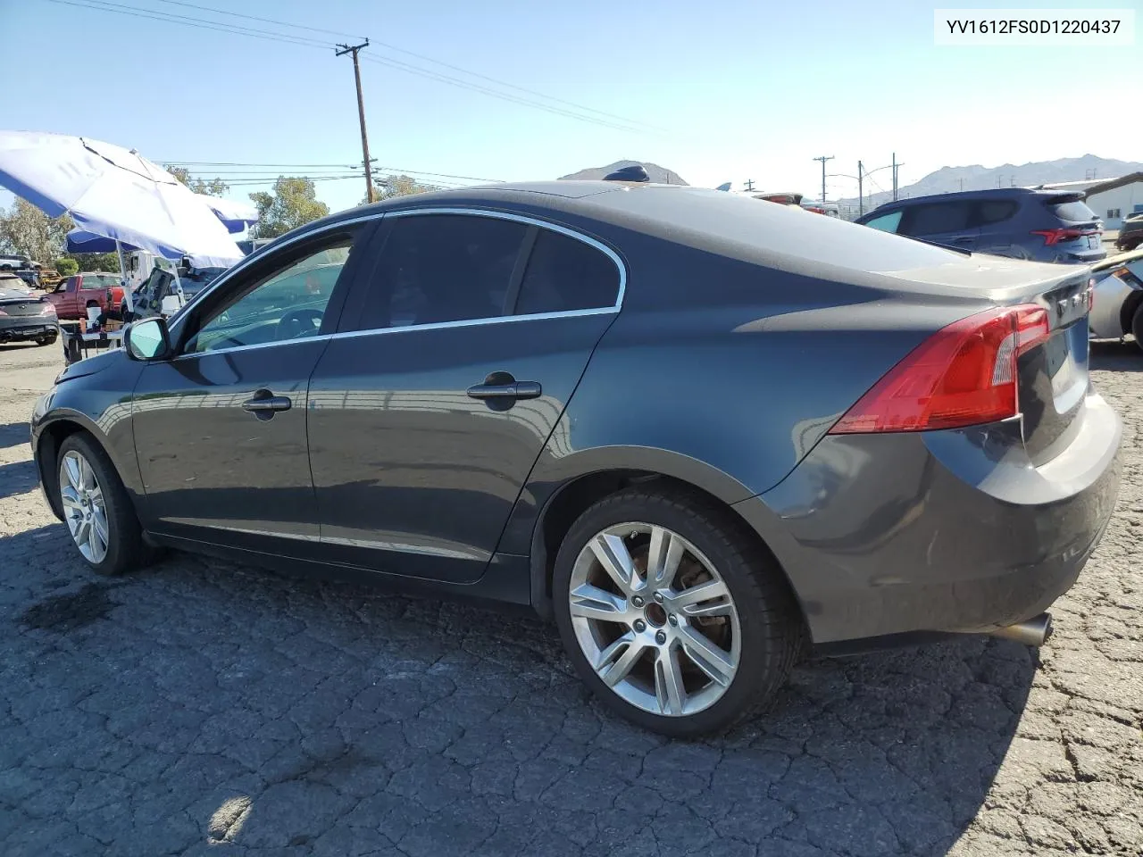 2013 Volvo S60 T5 VIN: YV1612FS0D1220437 Lot: 78505614