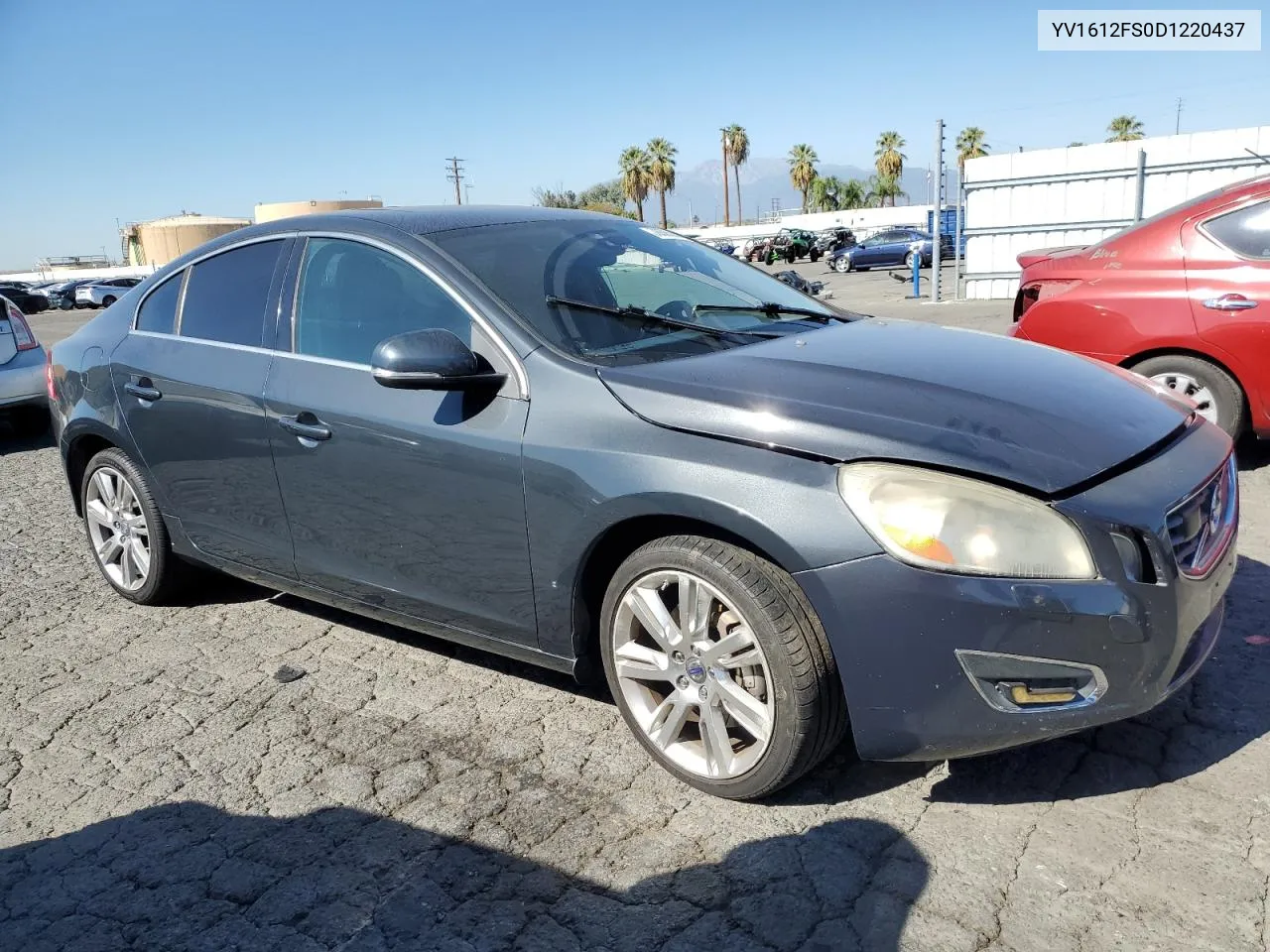 2013 Volvo S60 T5 VIN: YV1612FS0D1220437 Lot: 78505614