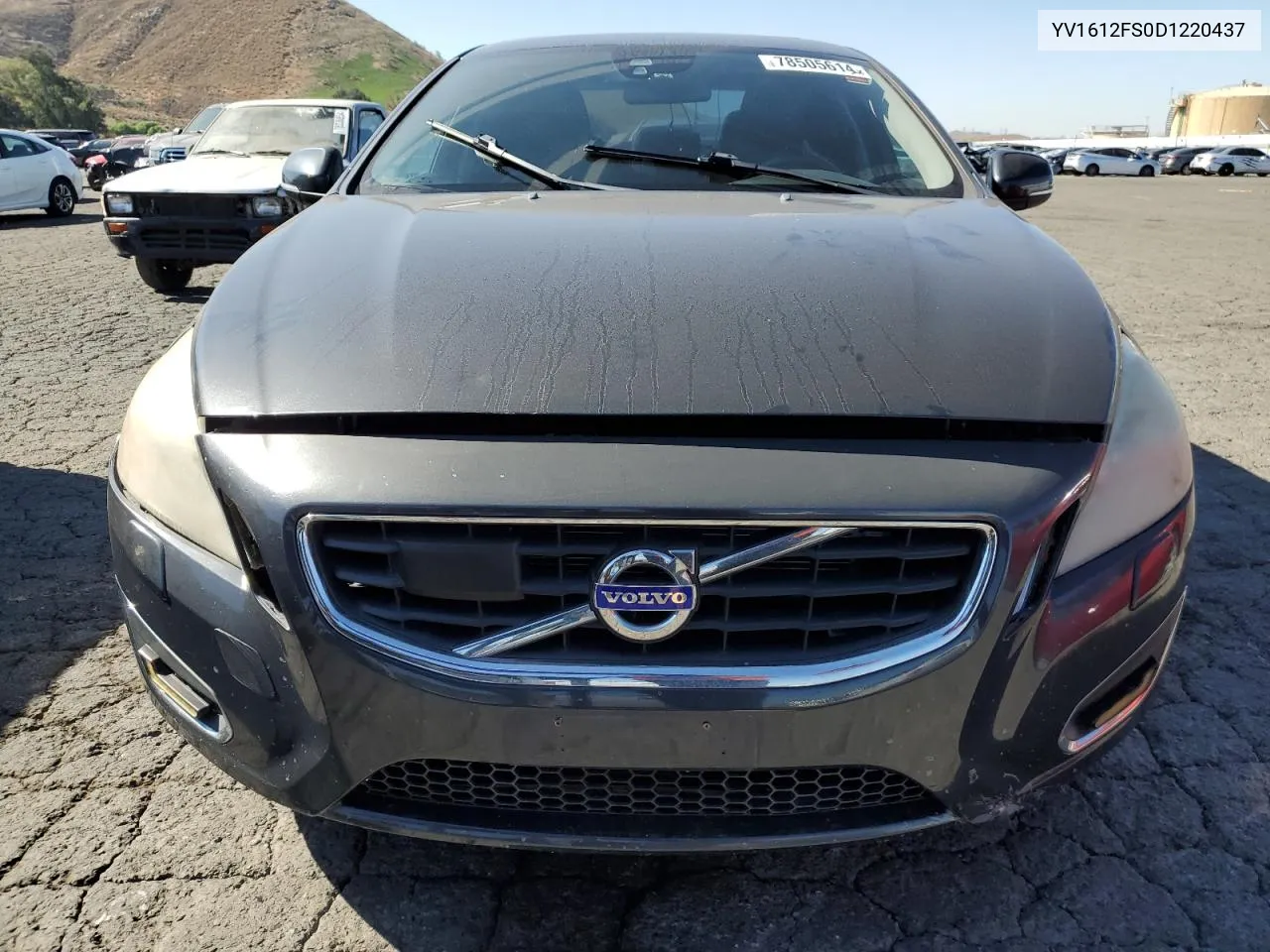 2013 Volvo S60 T5 VIN: YV1612FS0D1220437 Lot: 78505614