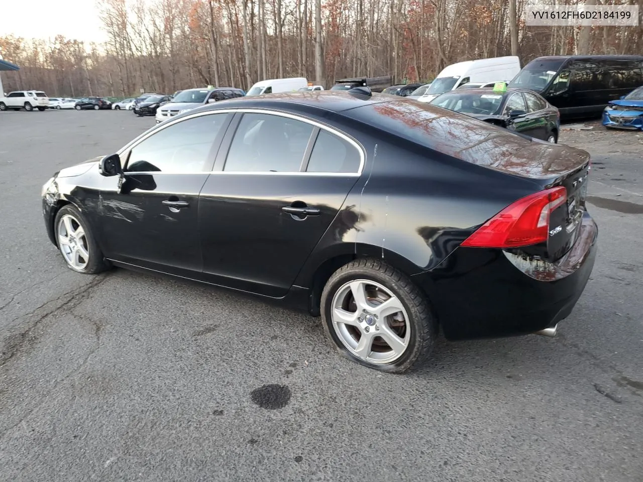 2013 Volvo S60 T5 VIN: YV1612FH6D2184199 Lot: 79318154