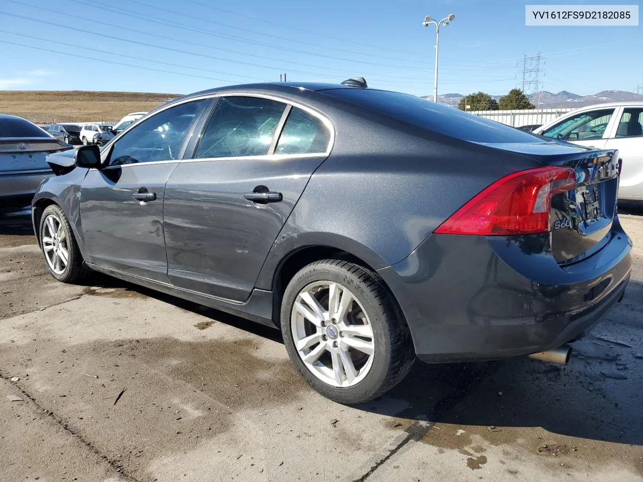 2013 Volvo S60 T5 VIN: YV1612FS9D2182085 Lot: 80254354