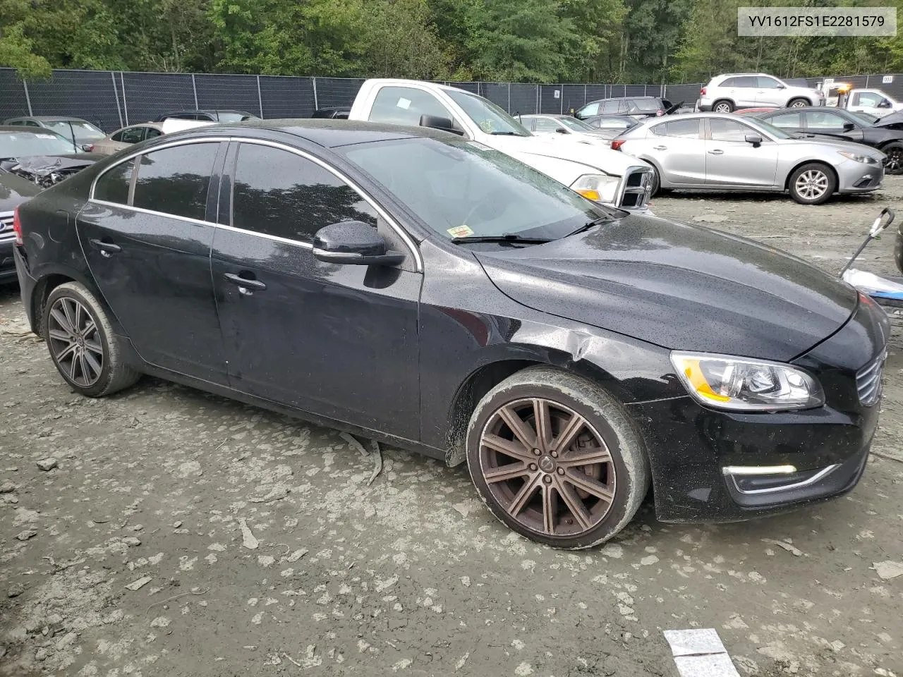 2014 Volvo S60 T5 VIN: YV1612FS1E2281579 Lot: 58327824