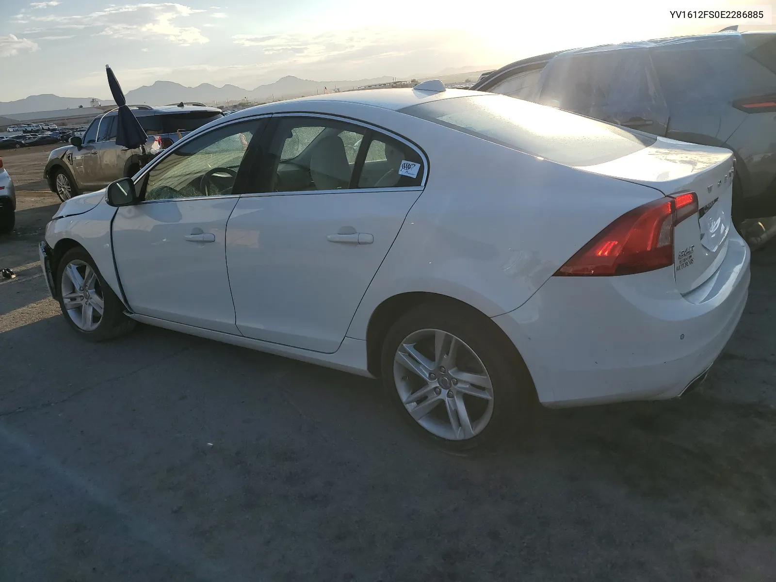 YV1612FS0E2286885 2014 Volvo S60 T5