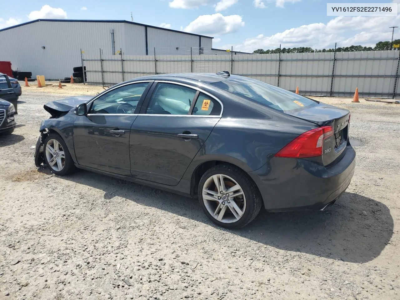 YV1612FS2E2271496 2014 Volvo S60 T5