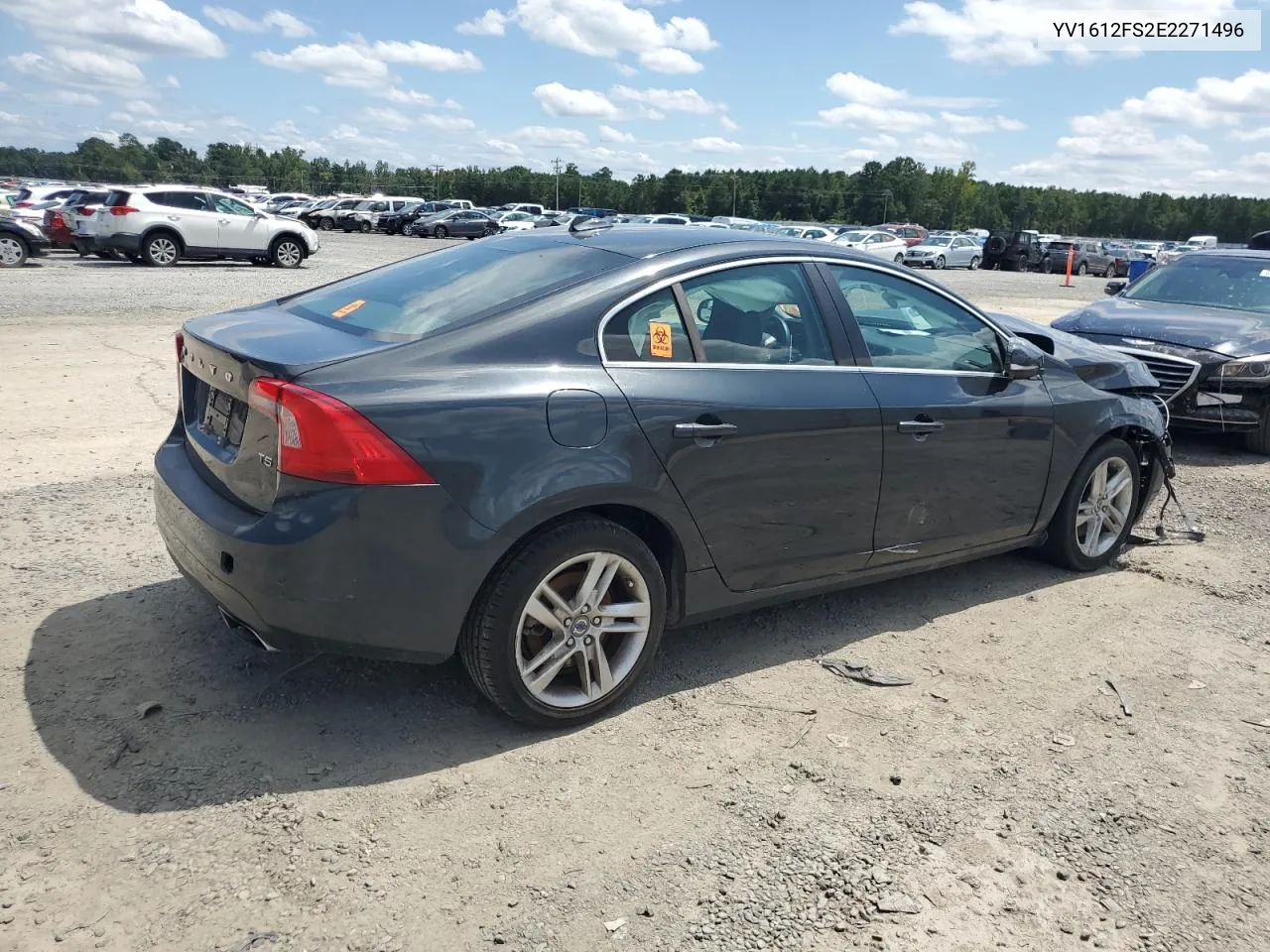 2014 Volvo S60 T5 VIN: YV1612FS2E2271496 Lot: 66463334